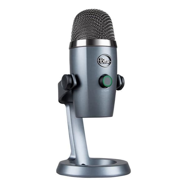 Premium USB-mikrofon - LOGITECH G - Yeti - För inspelning, streaming, spel, podcast - PC eller MAC - Grå