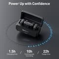 Miniatyrbild 5 av 6: Blink 500+ B2 trådlöst mikrofonsystem - SARAMONIC - För 2 personer - USB-C och 3,5 mm utgångar - Svart