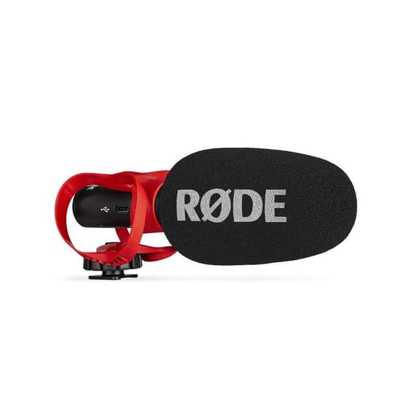 Mikrofon - RØDE - VideoMic GO II - Ultraglad - 3,5 mm och USB-utgångar - Lätt och enkel att använda