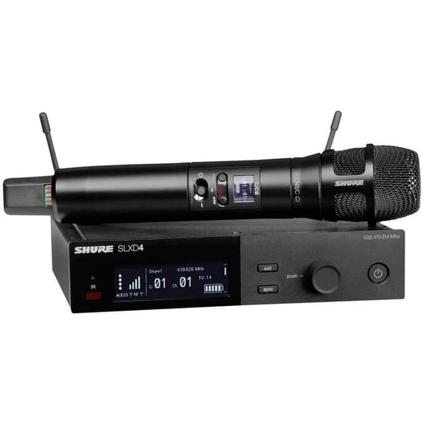Shure SLXD24E N8CB J53 Kardiode Mikro HF Sång