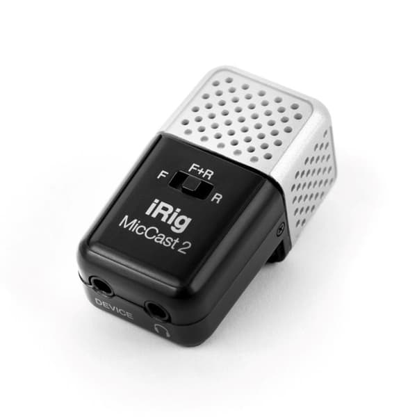 IK Multimedia iRig Mic Cast 2 - kondensatormikrofon