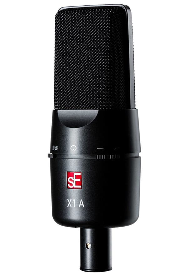 sE Electronics X1 A svart studiomikrofon
