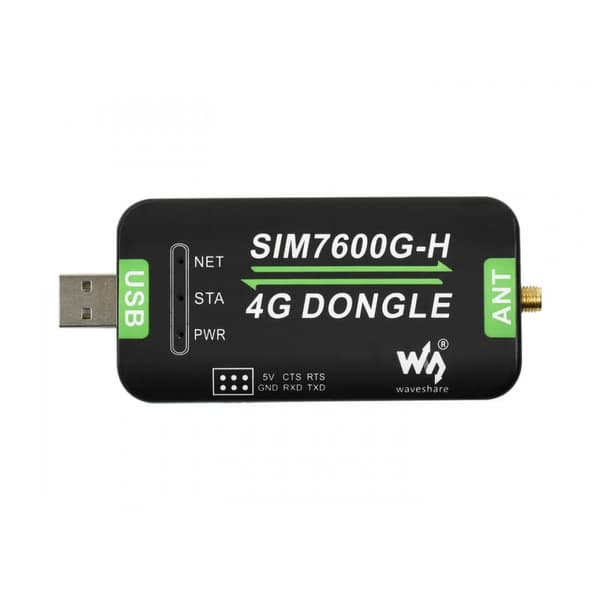 Moduuli, jossa SIM7600G-H GSM 4G GPS USB-liitin