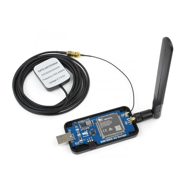 Moduuli, jossa SIM7600G-H GSM 4G GPS USB-liitin