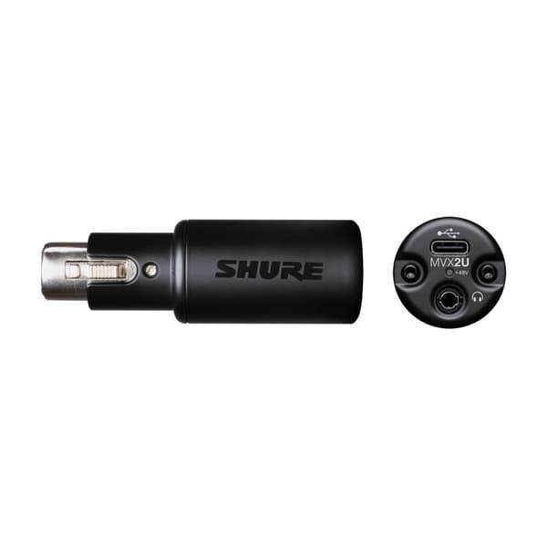 Shure MVX2U optagelseslydkort