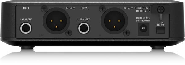 Behringer ULM302MIC - 2,4 GHz dobbelt trådløs mikrofon