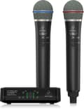 Miniatyrbillede 1 af 7: Behringer ULM302MIC - 2,4 GHz dobbelt trådløs mikrofon