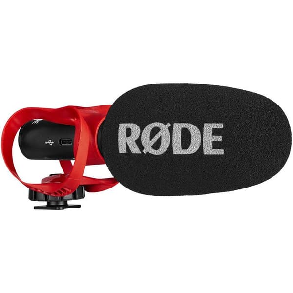 Mikrofon - RØDE - VideoMic GO II - Ultraglad - 3,5 mm och USB-utgångar - Lätt och enkel att använda