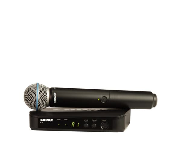 Shure BLX24E/B58-H8E - trådløst stemmesystem med Beta 58A mikrofon