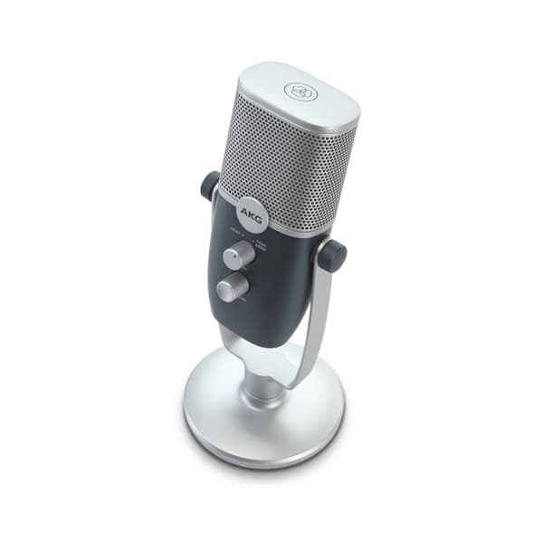 AKG Ara - professionel USB-kondensatormikrofon, blå-sølv