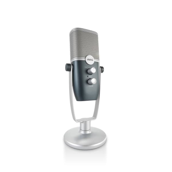 AKG Ara - professionel USB-kondensatormikrofon, blå-sølv