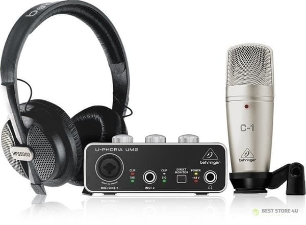 Behringer U-PHORIA STUDIO - Heminspelningsset