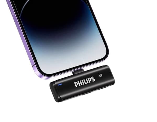 Philips Dedikeret trådløs Lavalier Mikrofon Udstyr Mobiltelefon Fotografering Videooptagelse Støjreduktion Radio Mike