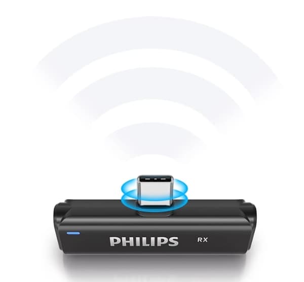 Philips Dedikeret trådløs Lavalier Mikrofon Udstyr Mobiltelefon Fotografering Videooptagelse Støjreduktion Radio Mike