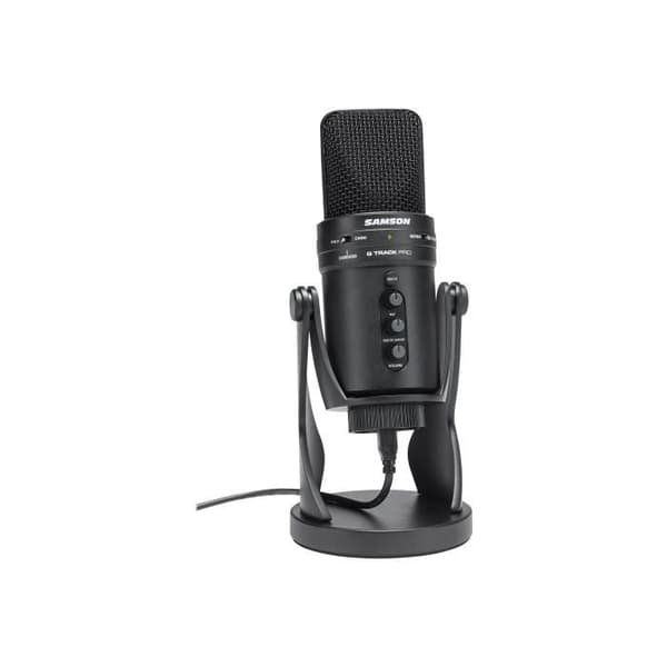 Mikrofon USB - Samson - G-Track Pro - Färg Svart - USB-kontakt - USB-funktionalitet