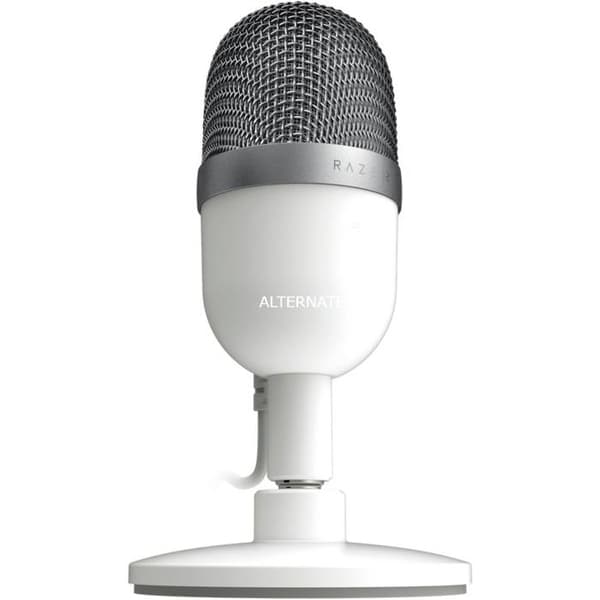 Mikrofon - RAZER - Seiren Mini - Superkaridod - USB - Färg Kvicksilver