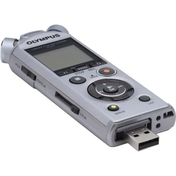 Digital röstinspelare OLYMPUS LS-P1 - Klar ljud och lite brus - Grå