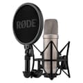 Miniatyrbild 1 av 4: RODE NT1 5:e generationens Silver kondensatormikrofon - Cardioid - Vit