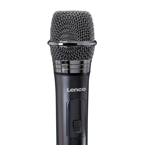 Lenco - MCW-020BK - Set med 2 trådlösa mikrofoner