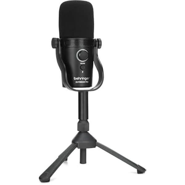 Mikrofon USB - BEHRINGER - D2 Podcast Pro - Dynamisk - Stor membran - XLR-utgång