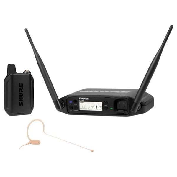 Shure GLXD14+E-MX53-Z4 - Glxd14+ HF-system huvudburen mikrofon mx53