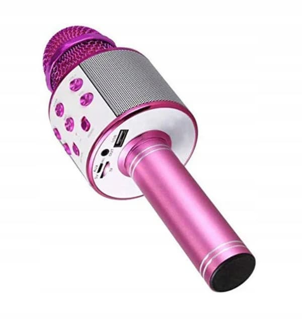Mikrofon Mikrofon Karaoke för Barn RGB ROSA