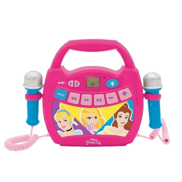 Disney Prinsessa Bluetooth-kaiutin - LEXIBOOK - Valotehosteet, mikrofonit, ladattava akku