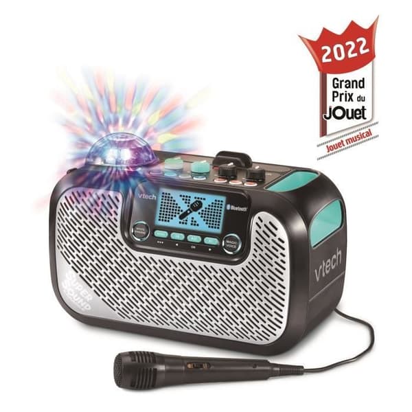 VTECH Karaoke-högtalare - Supersound Karaoke - 40W - Svart och grå - För barn från 14 år