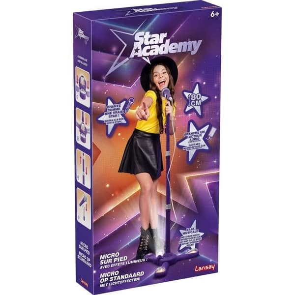 Mikrofon på stativ - STAR ACADEMY
