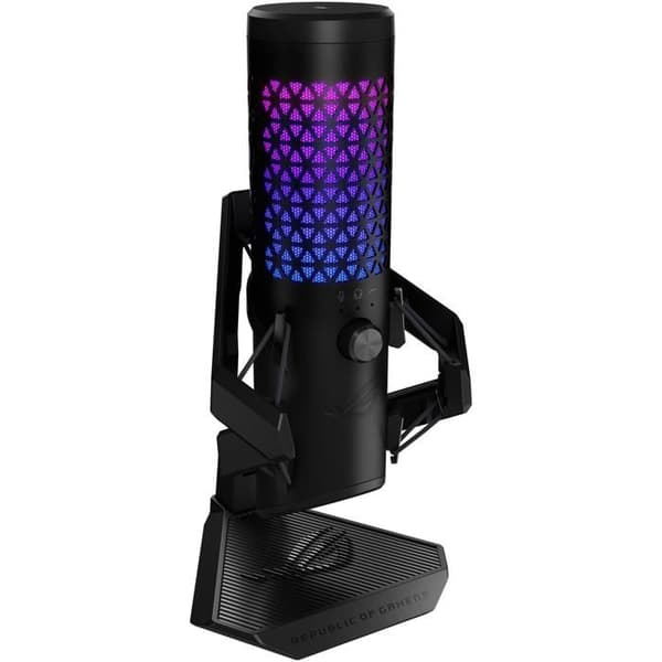 Spelmikrofon - Asus - ROG CARNYX - Kardioidkondensor - 192 kHz - Popfilter