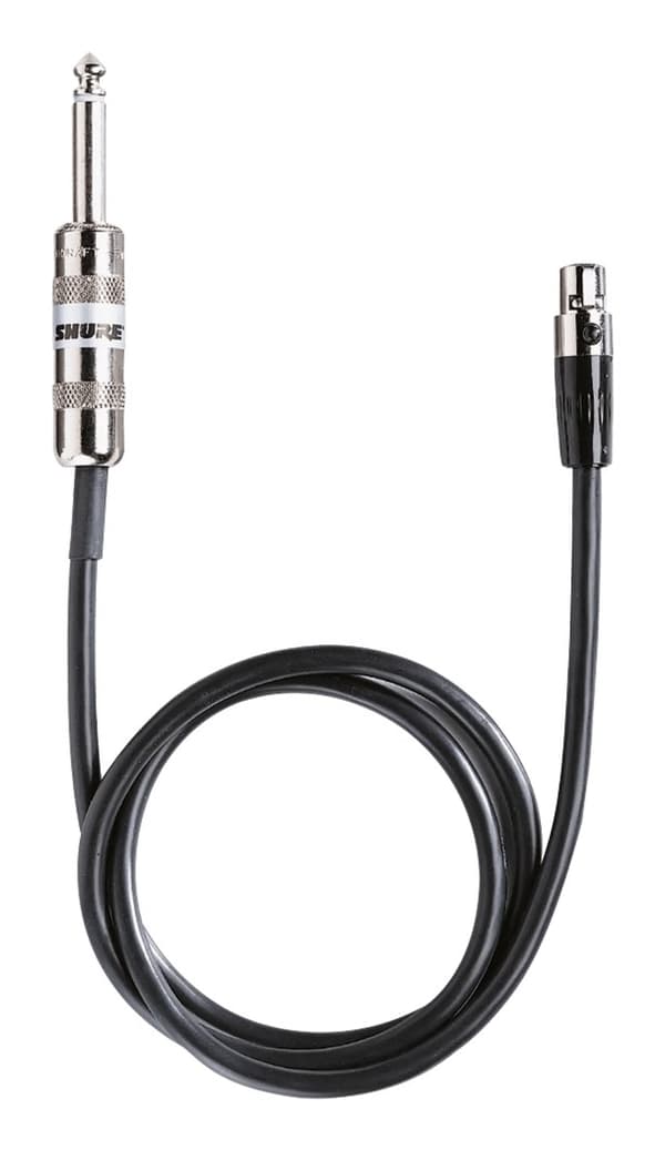 Shure GLXD14R+E-Z4 - DUBBELBAND digitalt trådlöst system med bodypack-sändare och W302 gitarrkabel