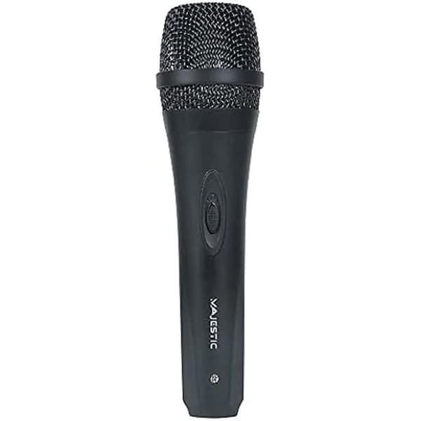 Dynamisk enriktad mikrofon - MAJESTIC - MIC 620 - 6,35 mm kontakt - 2,9 m kabel - Svart