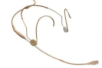 Sennheiser HSP 4-EW - Mikrofon nagłowny, pojemnościowy, kardioidalny, beżowy