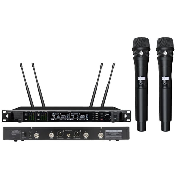 Professionelt trådløst mikrofon sæt, dynamisk transducer, superkardioid mønster,KSM8 600MHz