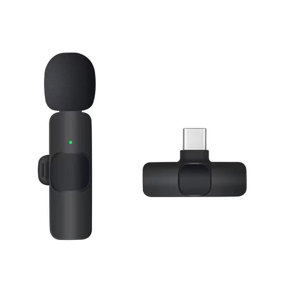 INF Trådlös Lavalier Mikrofon - Type-C Clip-on Mygga