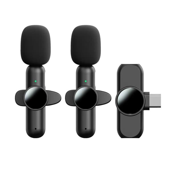 INF Trådlös Lavalier Mikrofon K3 Type-C Dubbel Mikrofon