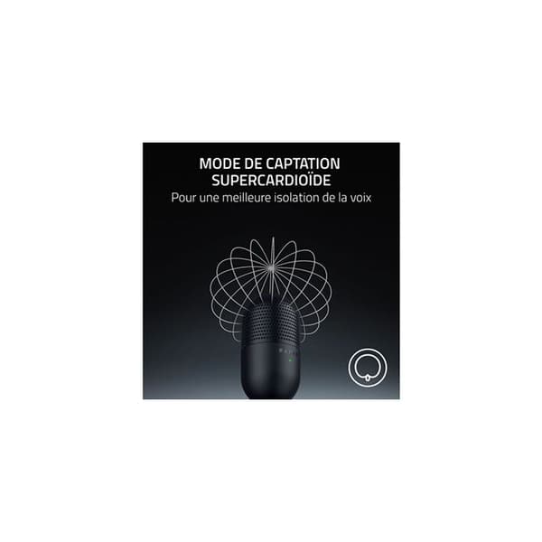 Mikrofon - Razer - Seiren V3 Mini - Superkardioid - USB - Kompakt och lätt