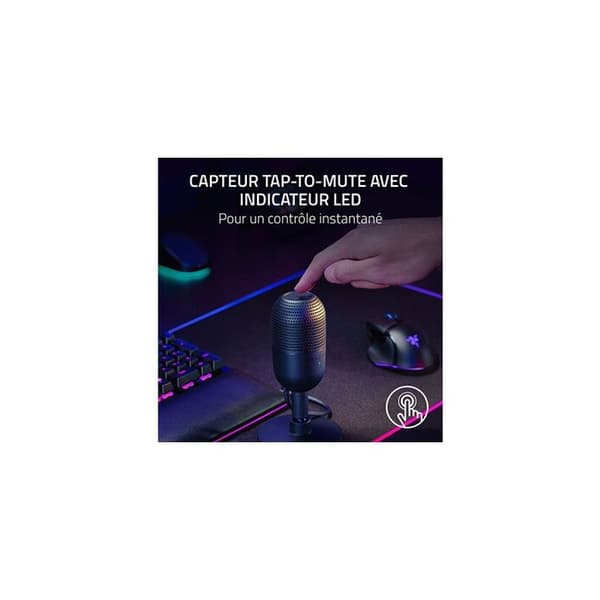 Mikrofon - Razer - Seiren V3 Mini - Superkardioid - USB - Kompakt och lätt