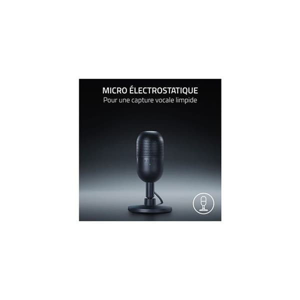 Mikrofon - Razer - Seiren V3 Mini - Superkardioid - USB - Kompakt och lätt
