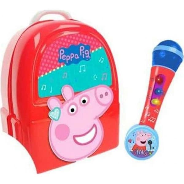 Peppa Pig-mikrofon Reig bärbar dator
