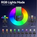 Miniatyrbilde 11 av 11: INF Dual Mode Trådløs Kablet Gaming RGB Mikrofon