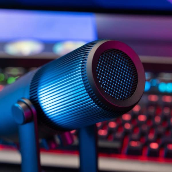Mikrofon Thronmax MDrill Ghost RGB USB - Svart