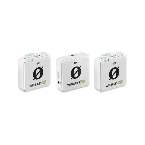 Rode Wireless ME Dual Trådlöst Mikrofonsystem Kompakt Vit