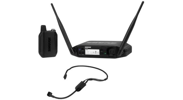 Shure GLXD14+E/PGA31-Z4 - DUAL BAND Digital Trådløst System med Bodypack Transmitter og Headset Mikrofon