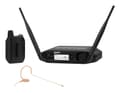 Miniatyrbild 1 av 4: Shure GLXD14+E/MX53-Z4 - Digitalt trådlöst system med dubbelband, bodypack-sändare och headsetmikrofon