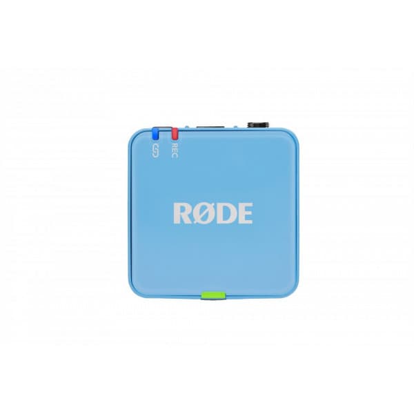Rode Wireless GO 3 trådlöst mikrofonsystem, blå
