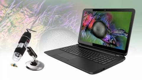 Media-Tech USB 500X MT4096 digitaalinen mikroskooppi
