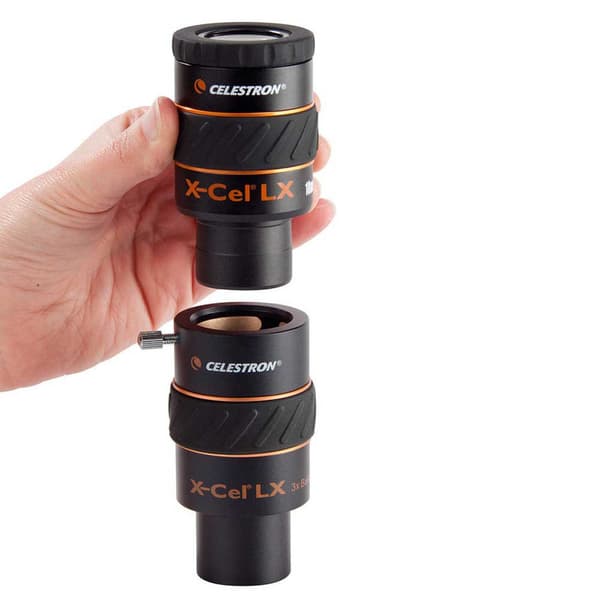 Celestron Mikroskoopin Linssi 3x 1.25´´ X-cel Lx Hopeinen