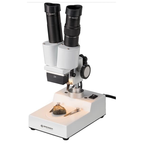 Bresser Professionelt Mikroskop Biorit Icd 20x Hvid