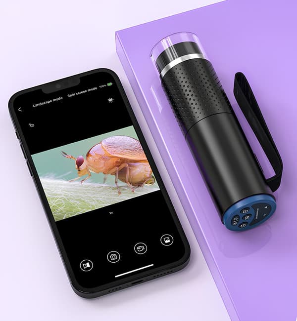 Wifi smartphone digitalt mikroskop SP-MS01B s?t